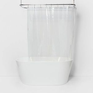 Shower Curtain Liner Clear Medium